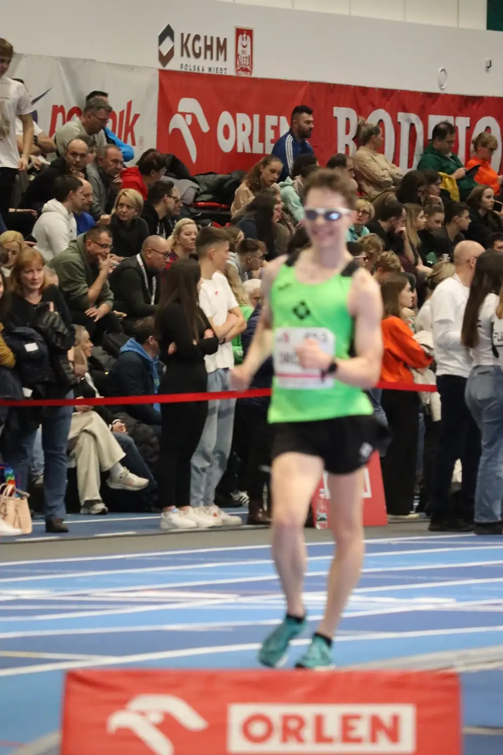 Polish Indoor Championships U18 and U20 in Wrocław. Kacper Drobik became the Polish vice-champion in the 5 000-meter race walk. He also set a new personal record of 22:38.73.