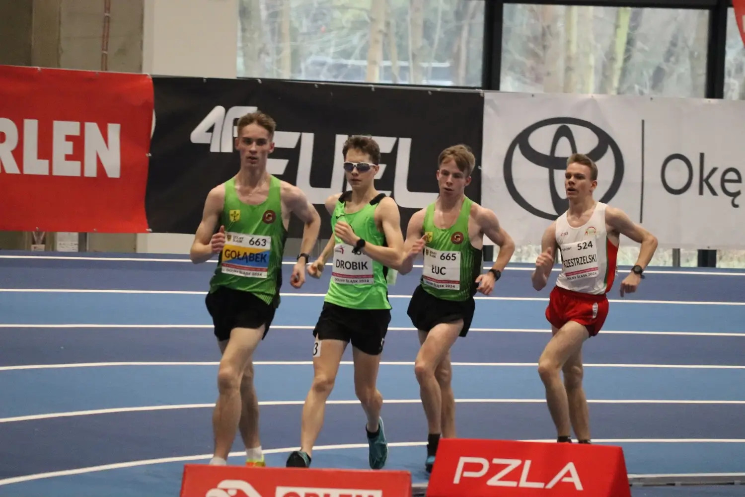 Polish Indoor Championships U18 and U20 in Wrocław. Kacper Drobik became the Polish vice-champion in the 5 000-meter race walk. He also set a new personal record of 22:38.73.