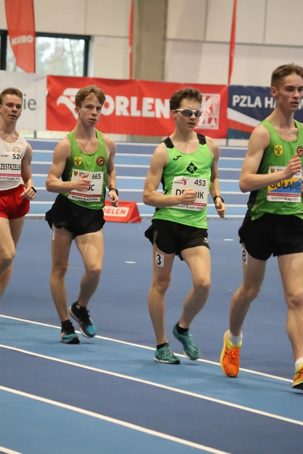 Polish Indoor Championships U18 and U20 in Wrocław. Kacper Drobik became the Polish vice-champion in the 5 000-meter race walk. He also set a new personal record of 22:38.73.