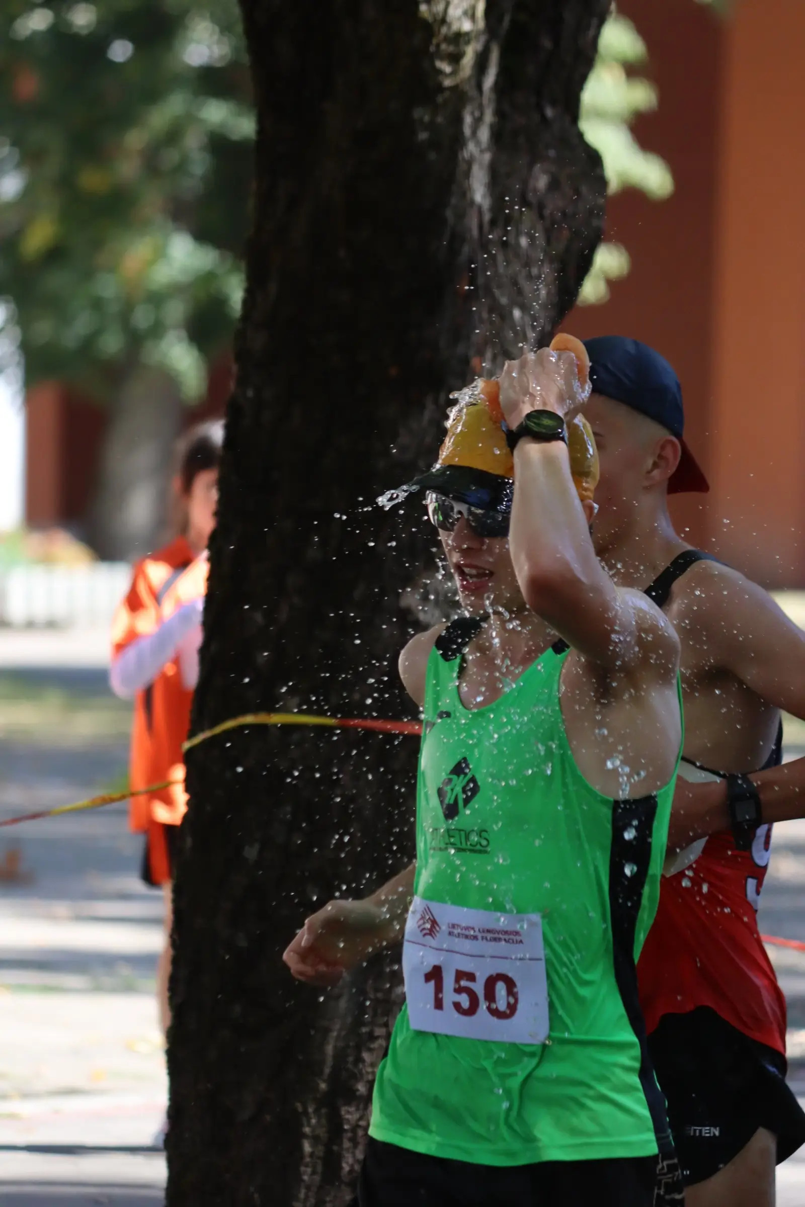 XXXI International race walking competition Druskininkai. Kacper Drobik took second place in the 5km walk.