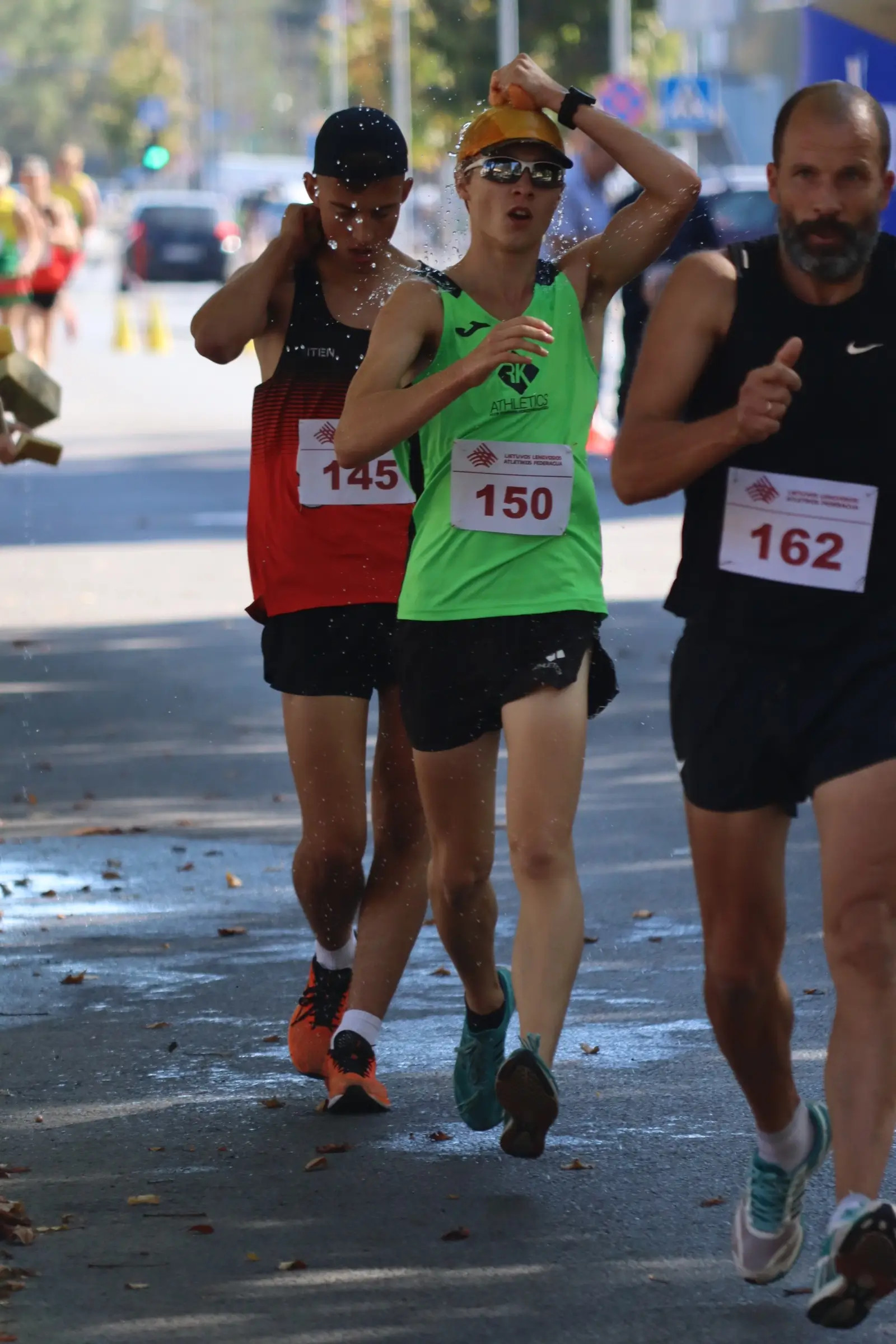 XXXI International race walking competition Druskininkai. Kacper Drobik took second place in the 5km walk.